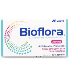 BIOFLORA 250MG X10 CAPSULAS