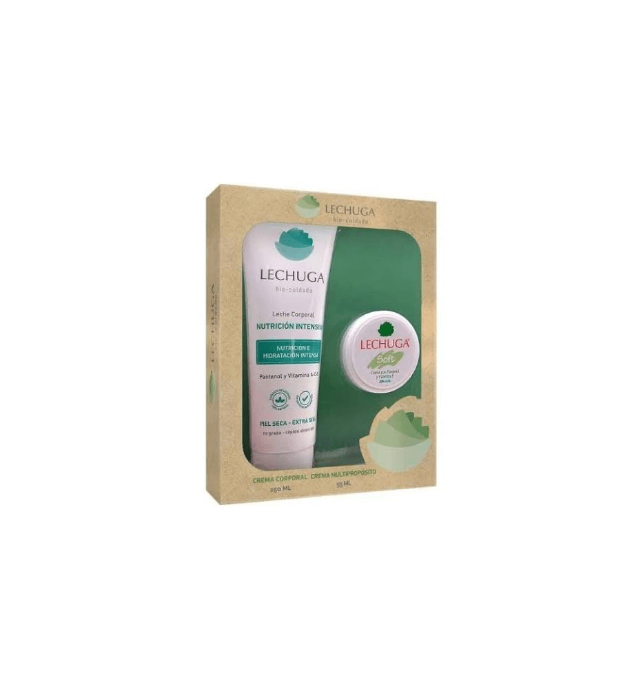 LECHUGA LECHE NUTR250+CREMA SOFT55 ML LECHUGA LECHE NUTR250+CREMA SOFT55 ML