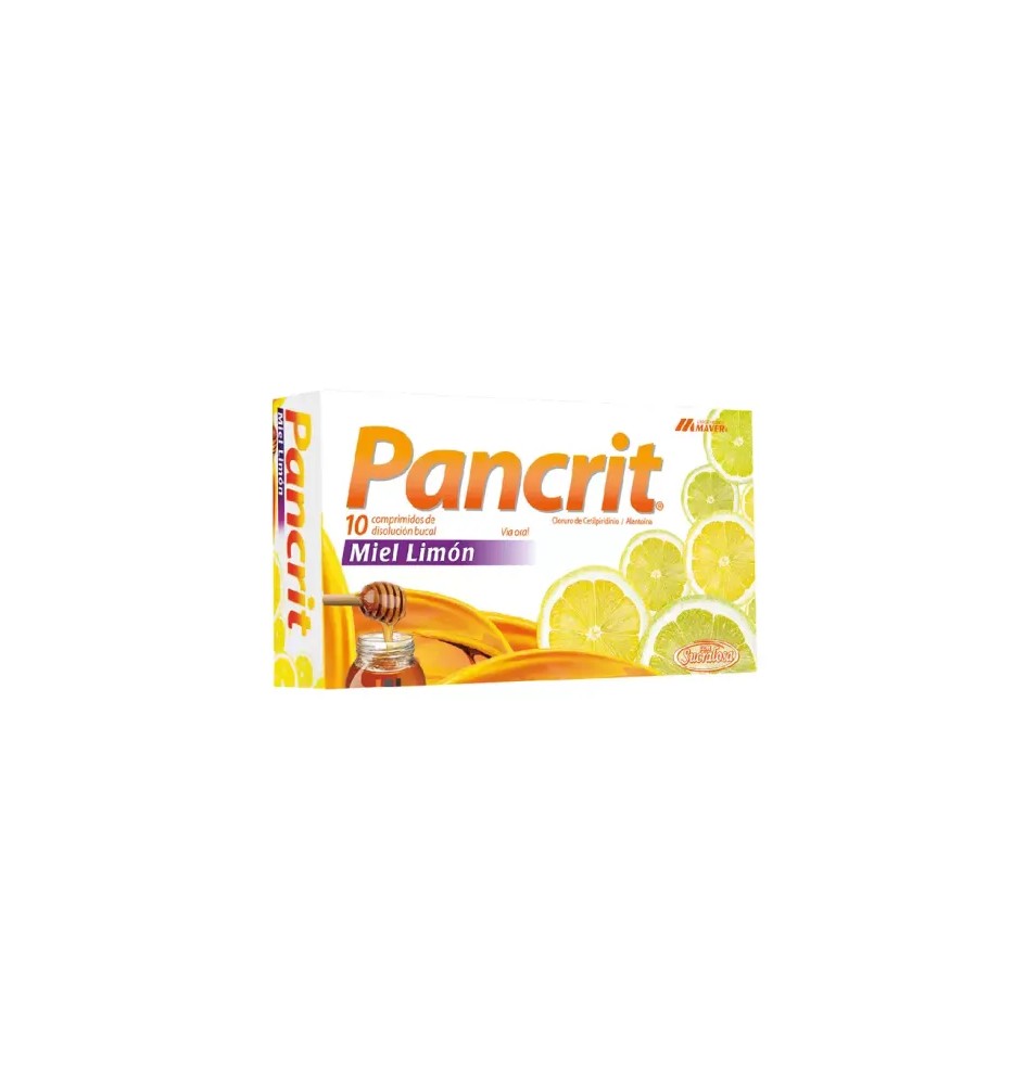 PANCRIT MIEL LIMON X10 COMPRIMIDOS PANCRIT MIEL LIMON X10 COMPRIMIDOS