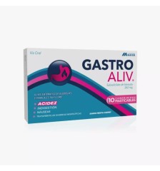 GASTROALIV MASTICABLE X10 COMPRIMIDOS