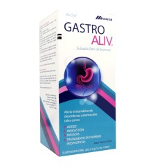 GASTROALIV 262.5 MG/15 ML X120 ML SUSPENSION ORAL