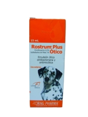 ROSTRUM X 15ML SOLUCION OTICA