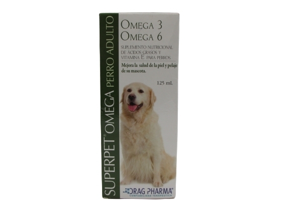 SUPERPET OMEGA PERRO ADULTO 3-6 X 125 ML SUSPENSION ORAL