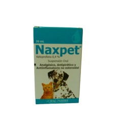 NAXPET SUSPENSION 0.4% PERRO GATO 20ML X20