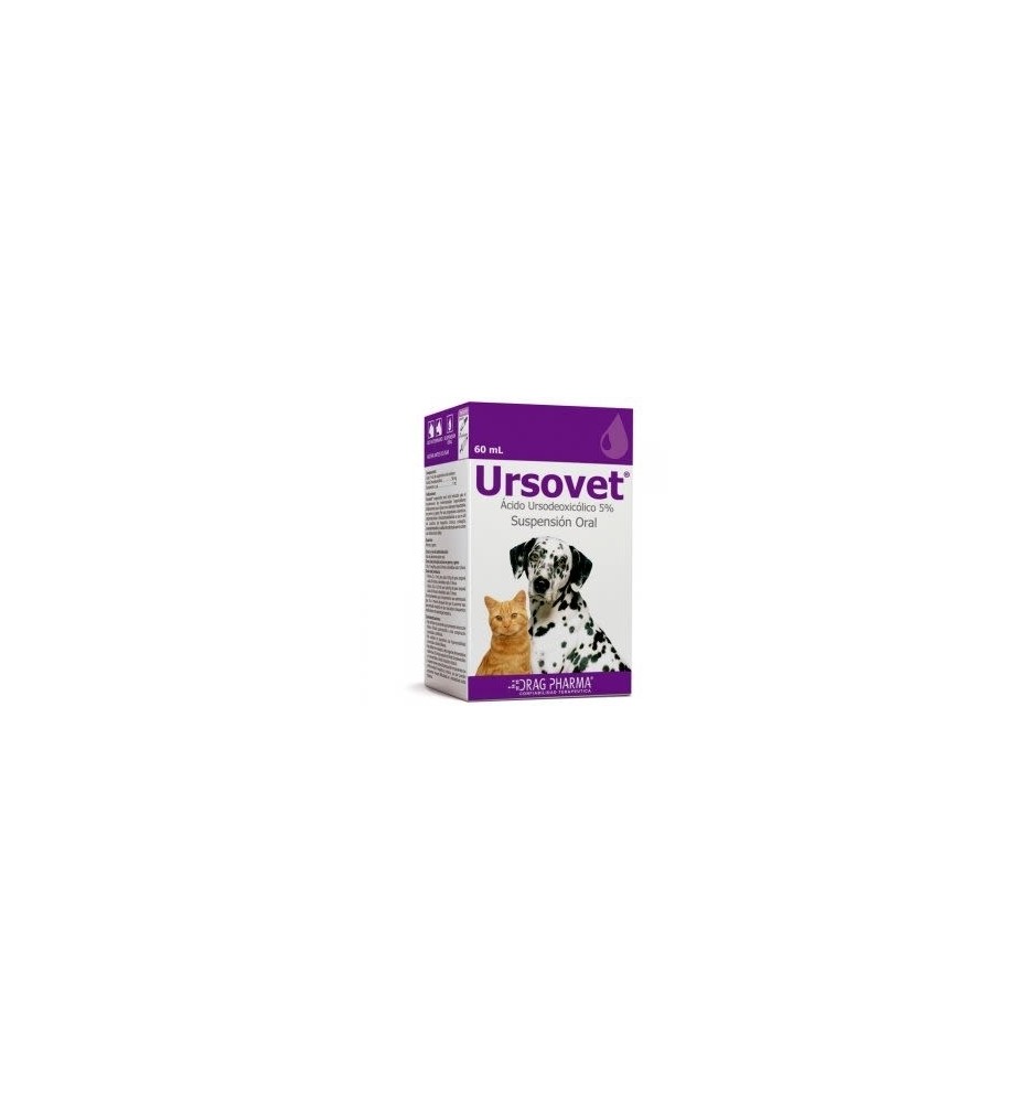 URSOVET SUSPENSION 5% 60ML X60