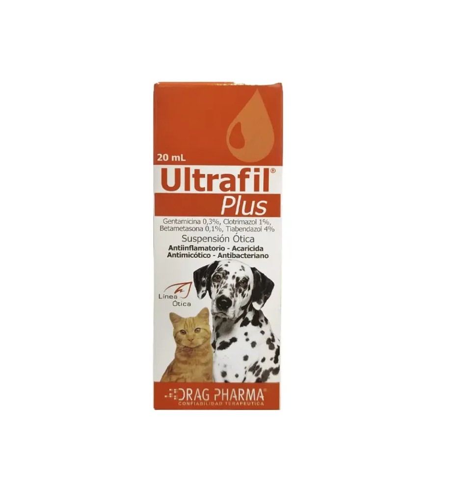 ULTRAFIL PLUS GOTA OTICA 20ML GOTAS