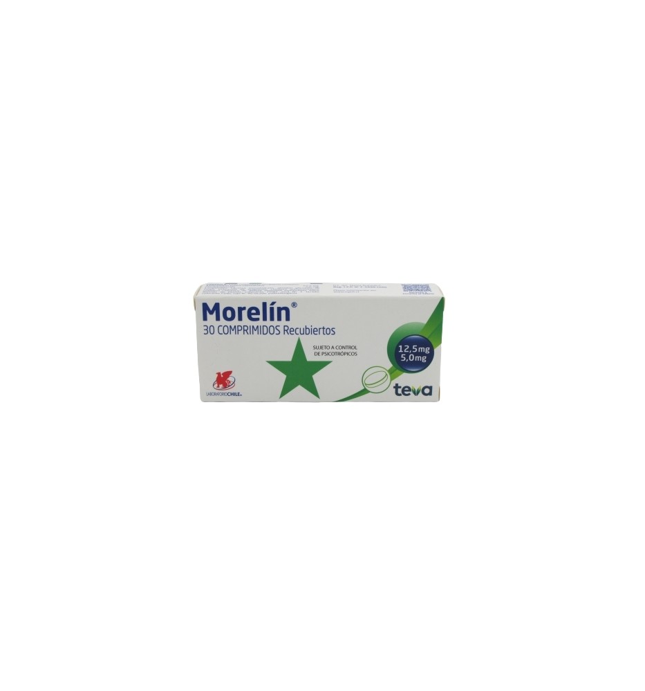 MORELIN X30 COMPRIMIDOS RECUBIERTOS