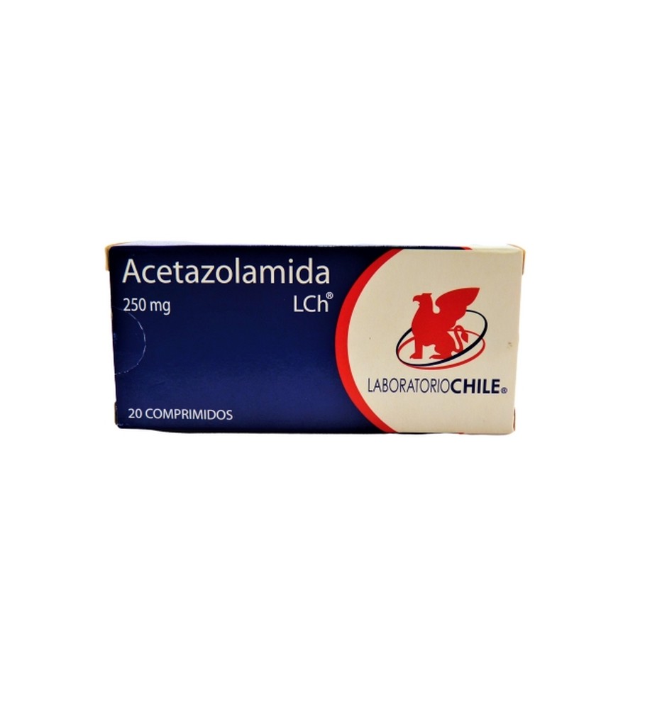 ACETAZOLAMIDA 250 MG X 20 COMPRIMIDOS ACETAZOLAMIDA 250 MG X 20 COMPRIMIDOS
