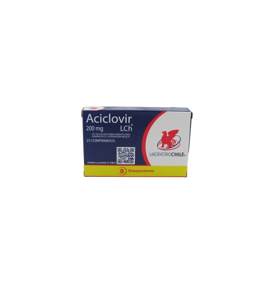 ACICLOVIR 200 MG X24 COMPRIMIDOS