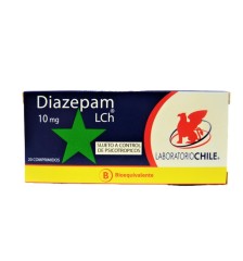 DIAZEPAM 10MG X20 COMPRIMIDOS