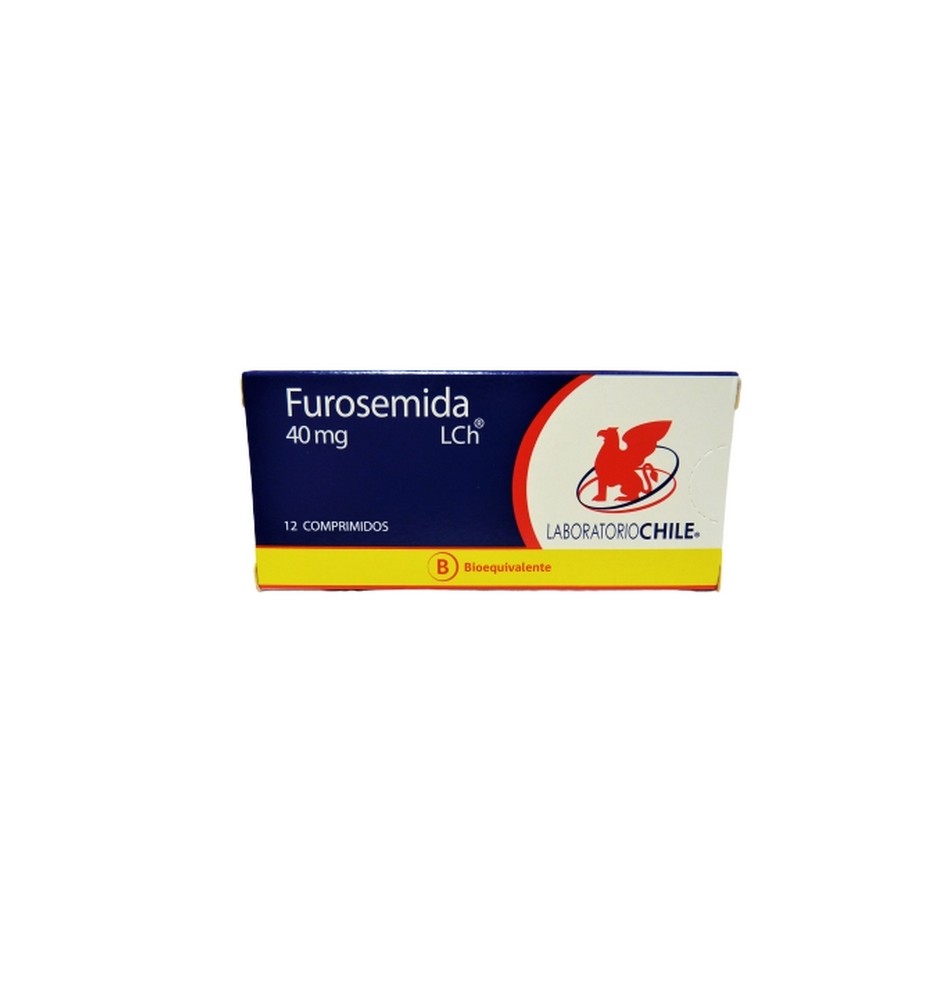 FUROSEMIDA 40MG X12 COMPRIMIDOS