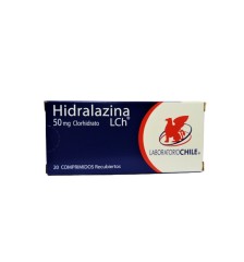 HIDRALAZINA 50 MG X 20 COMPRIMIDOS