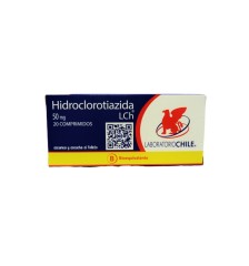 HIDROCLOROTIAZIDA 50MG X20 COMPRIMIDOS
