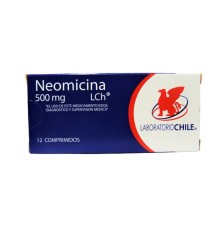 NEOMICINA 500MG X12 COMPRIMIDOS