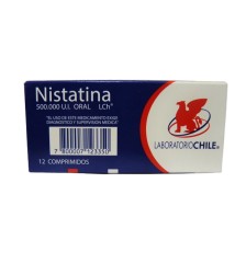 NISTATINA 500000 UI X12 COMPRIMIDOS