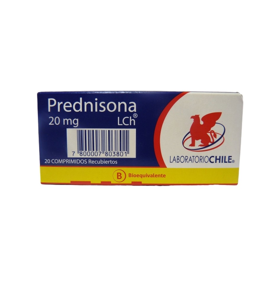 PREDNISONA 5MG X20 COMPRIMIDOS