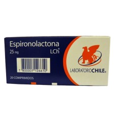 ESPIRONOLACTONA 25MG X20 COMPRIMIDOS