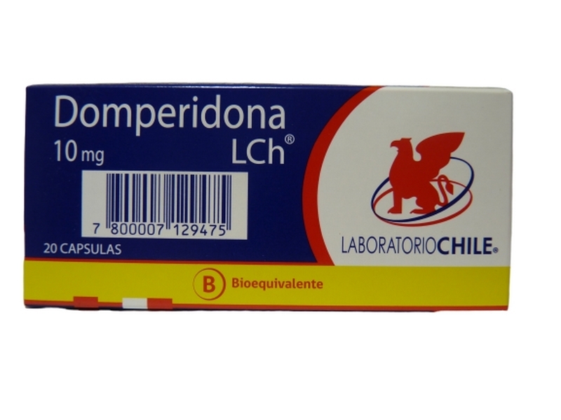 DOMPERIDONA 10 MG X 20 CAPSULAS