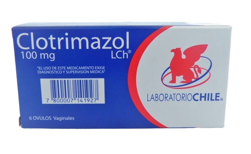 CLOTRIMAZOL 100 MG X 6 OVULOS