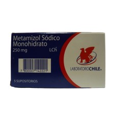 METAMIZOL SODICO 250 MG X 5 SUPOSITORIOS