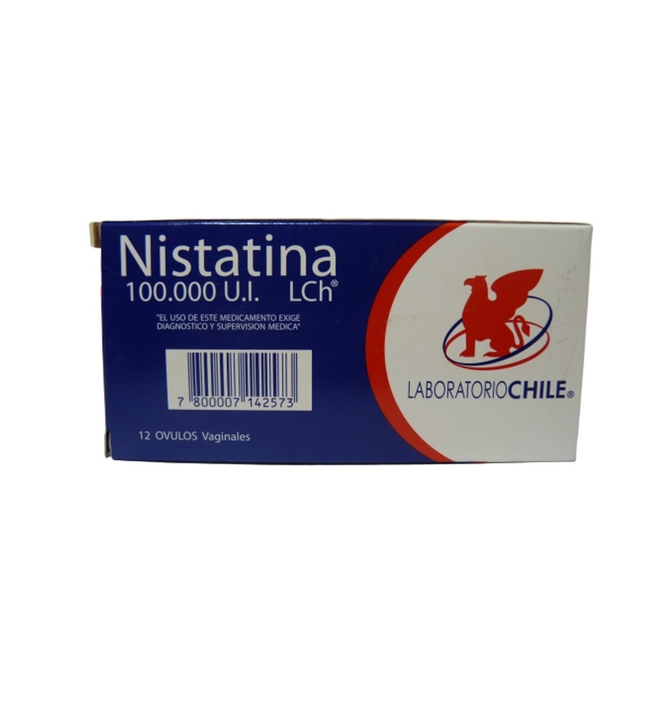 NISTATINA 100000UI ÓVULOS X12
