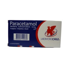 PARACETAMOL PEDIÁTRICO 125MG X6 SUPOSITORIOS