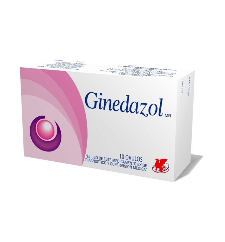 GINEDAZOL ÓVULO X10
