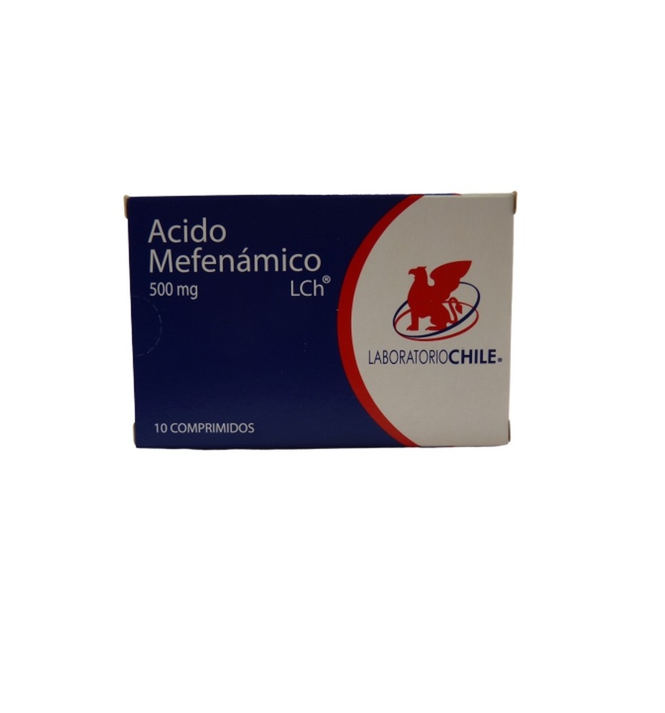 ACIDO MEFENAMICO 500 MG X 10 COMPRIMIDOS ACIDO MEFENAMICO 500 MG X 10 COMPRIMIDOS
