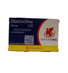 DOXICICLINA 100MG X10 COMPRIMIDOS