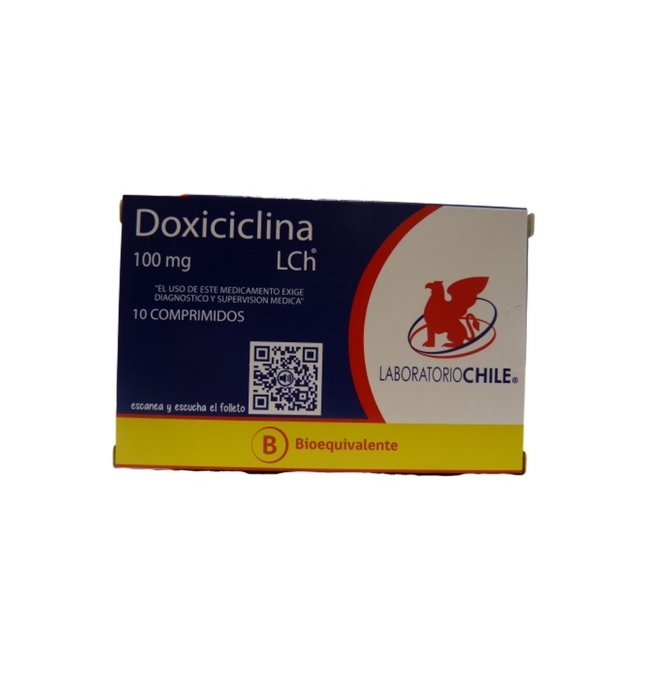 DOXICICLINA 100MG X10 COMPRIMIDOS DOXICICLINA 100MG X10 COMPRIMIDOS