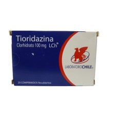 TIORIDAZINA 100 MG X20 COMPRIMIDOS RECUBIERTOS
