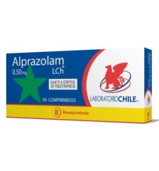 ALPRAZOLAM 0.5MG X30 COMPRIMIDOS