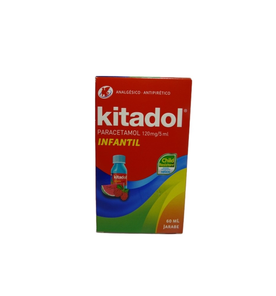 KITADOL PEDIATRICO 120MG JARABE 60ML X60