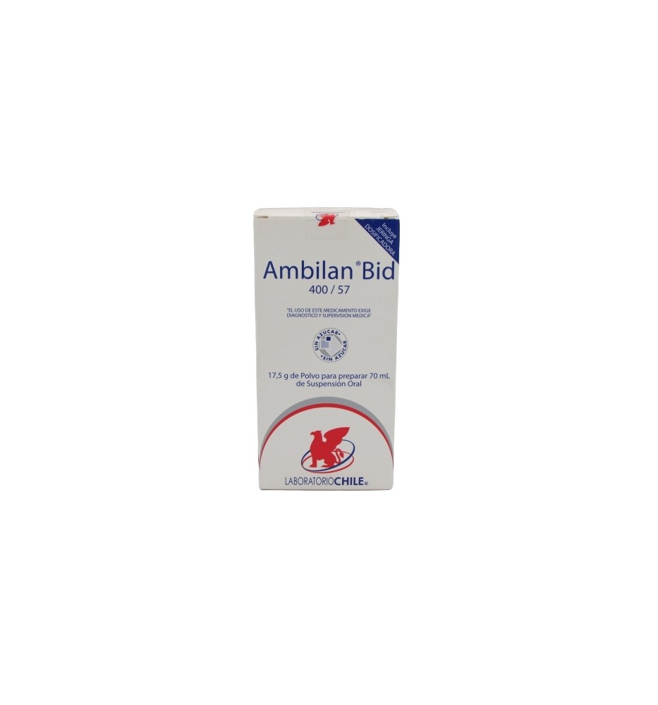 AMBILAN BID 400 MG / 57 MG X 70 ML SUSPENSION ORAL