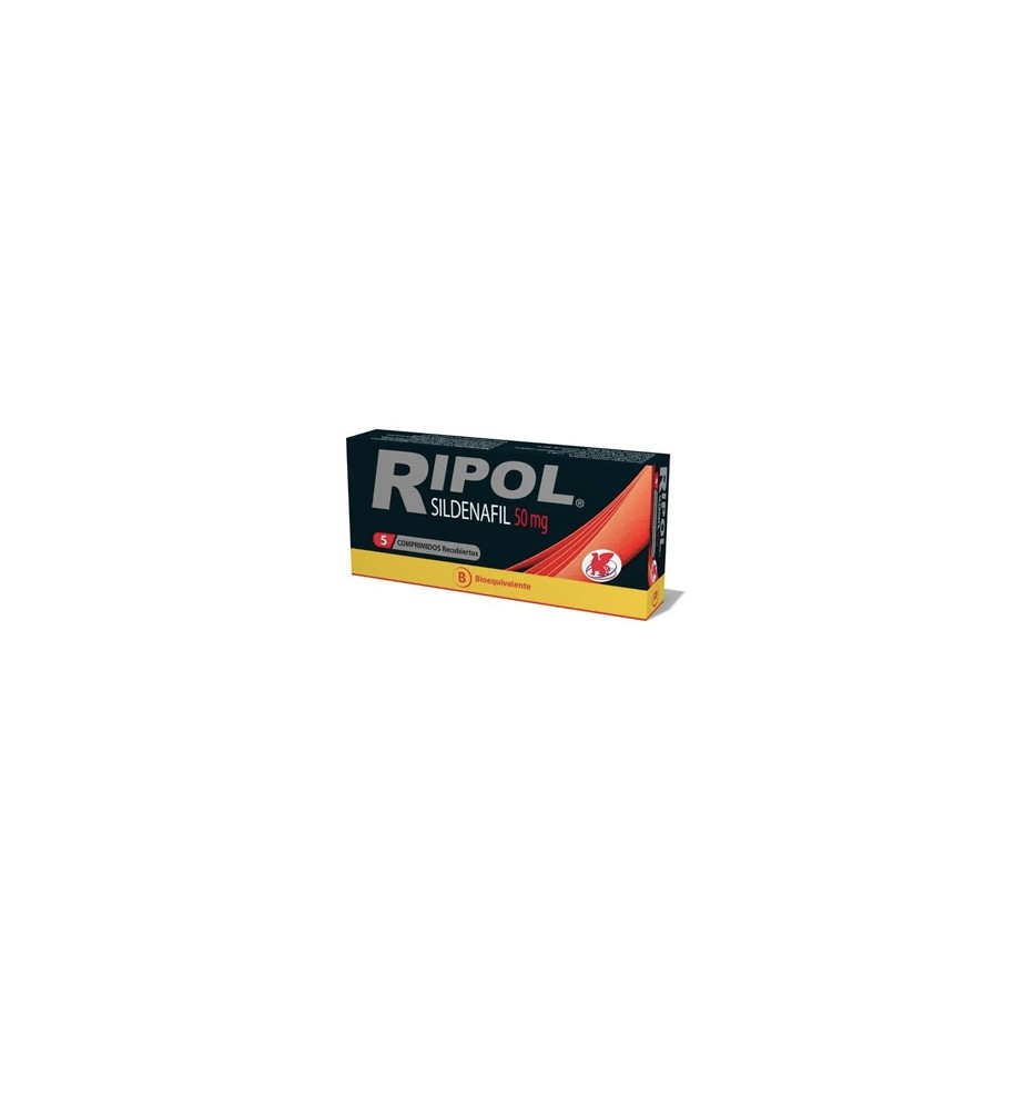 RIPOL 50 MG X5 COMPRIMIDOS RECUBIERTOS RIPOL 50 MG X5 COMPRIMIDOS RECUBIERTOS