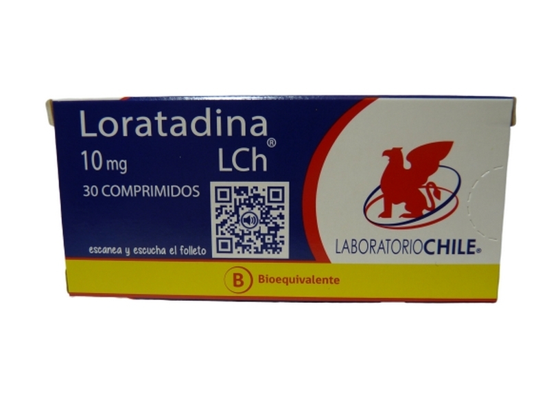 LORATADINA 10 MG X30 COMPRIMIDOS