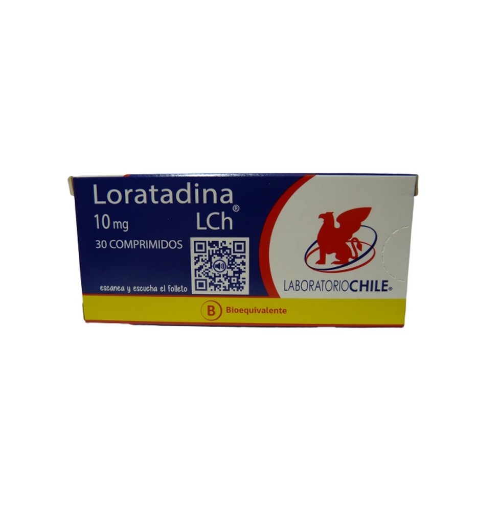 LORATADINA 10MG X30 COMPRIMIDOS LORATADINA 10MG X30 COMPRIMIDOS
