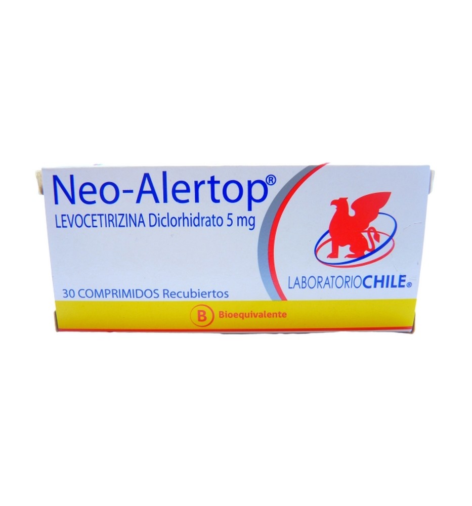 NEO ALERTOP 5MG X30 COMPRIMIDOS RECUBIERTOS NEO ALERTOP 5MG X30 COMPRIMIDOS RECUBIERTOS