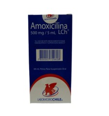 AMOXICILINA 500 MG / 5 ML X 60 ML SUSPENSION ORAL