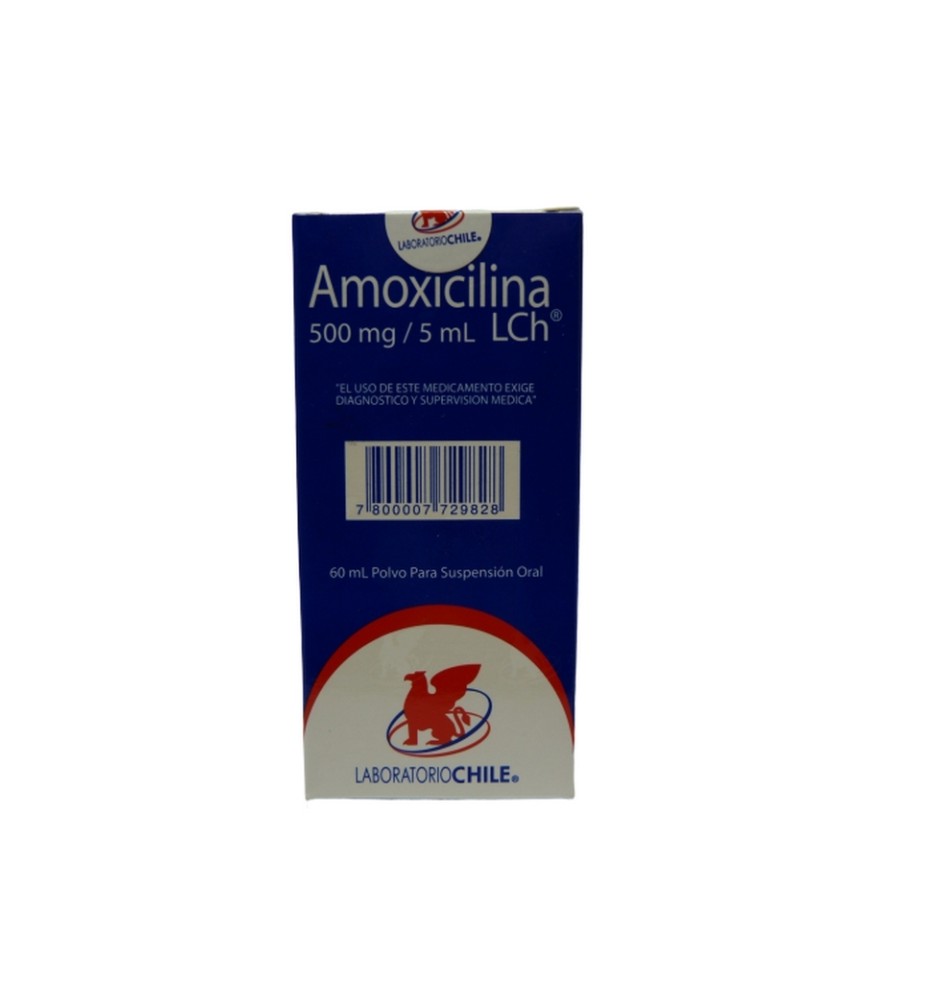 AMOXICILINA 500 MG / 5 ML X 60 ML SUSPENSION ORAL AMOXICILINA 500 MG / 5 ML X 60 ML SUSPENSION ORAL