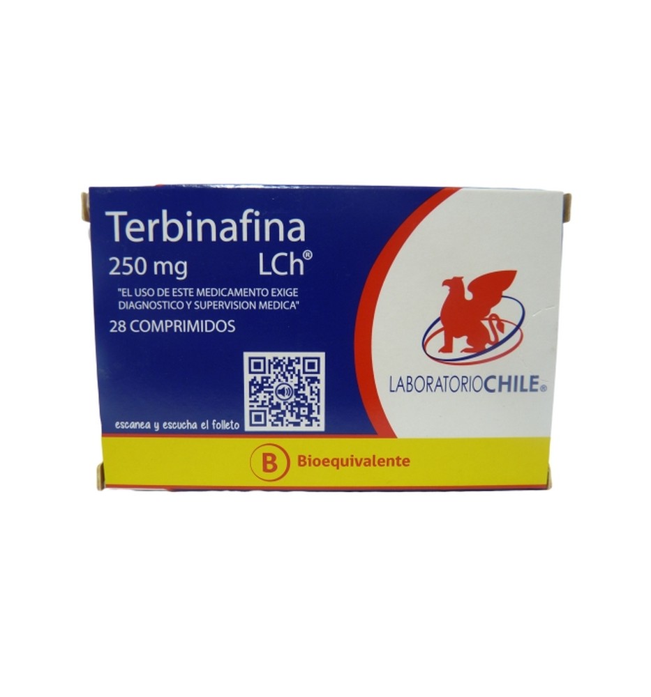 TERBINAFINA 250MG X28 COMPRIMIDOS