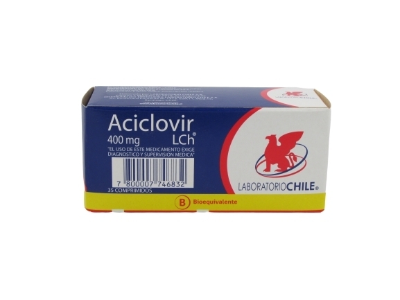 ACICLOVIR 400 MG X 35 COMPRIMIDOS