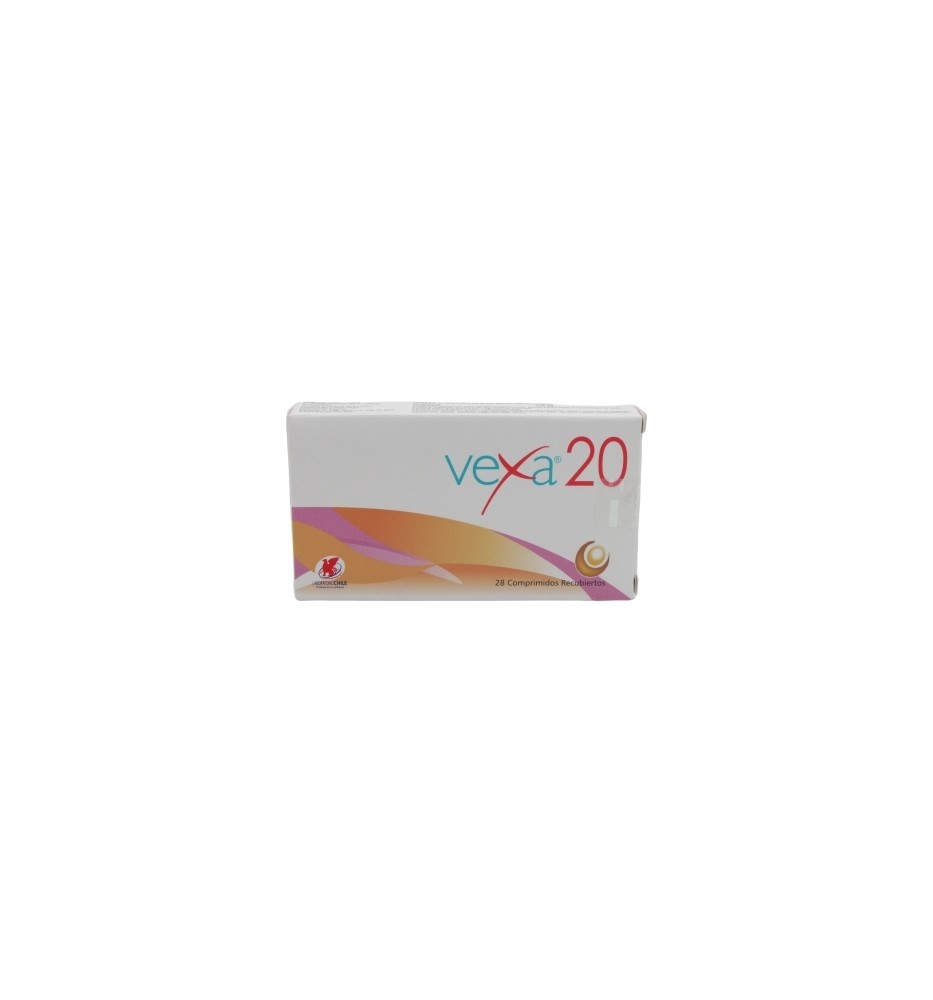 VEXA 20 X28 COMPRIMIDOS RECUBIERTOS