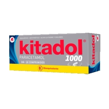 KITADOL 1 G X18 COMPRIMIDOS