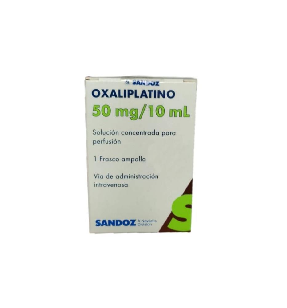 OXALIPLATINO 5 MG  /ML X 1 AMPOLLA