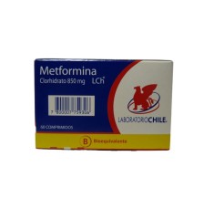 METFORMINA 850 MG X60 COMPRIMIDOS RECUBIERTOS