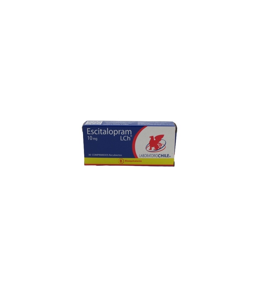 ESCITALOPRAM 10MG X30 COMPRIMIDOS RECUBIERTOS
