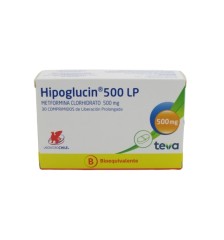 HIPOGLUCIN LP 500MG X30 COMPRIMIDOS