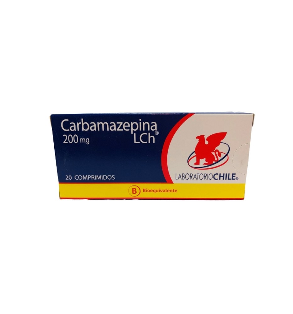 CARBAMAZEPINA 200 MG X 20 COMPRIMIDOS CARBAMAZEPINA 200 MG X 20 COMPRIMIDOS