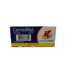 CARVEDILOL 25MG X30 COMPRIMIDOS